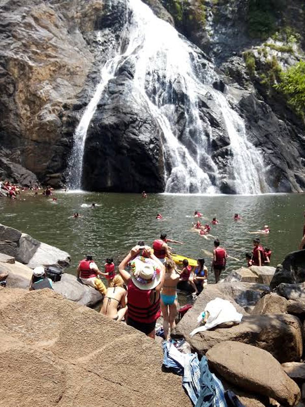 dudhsagar waterfall